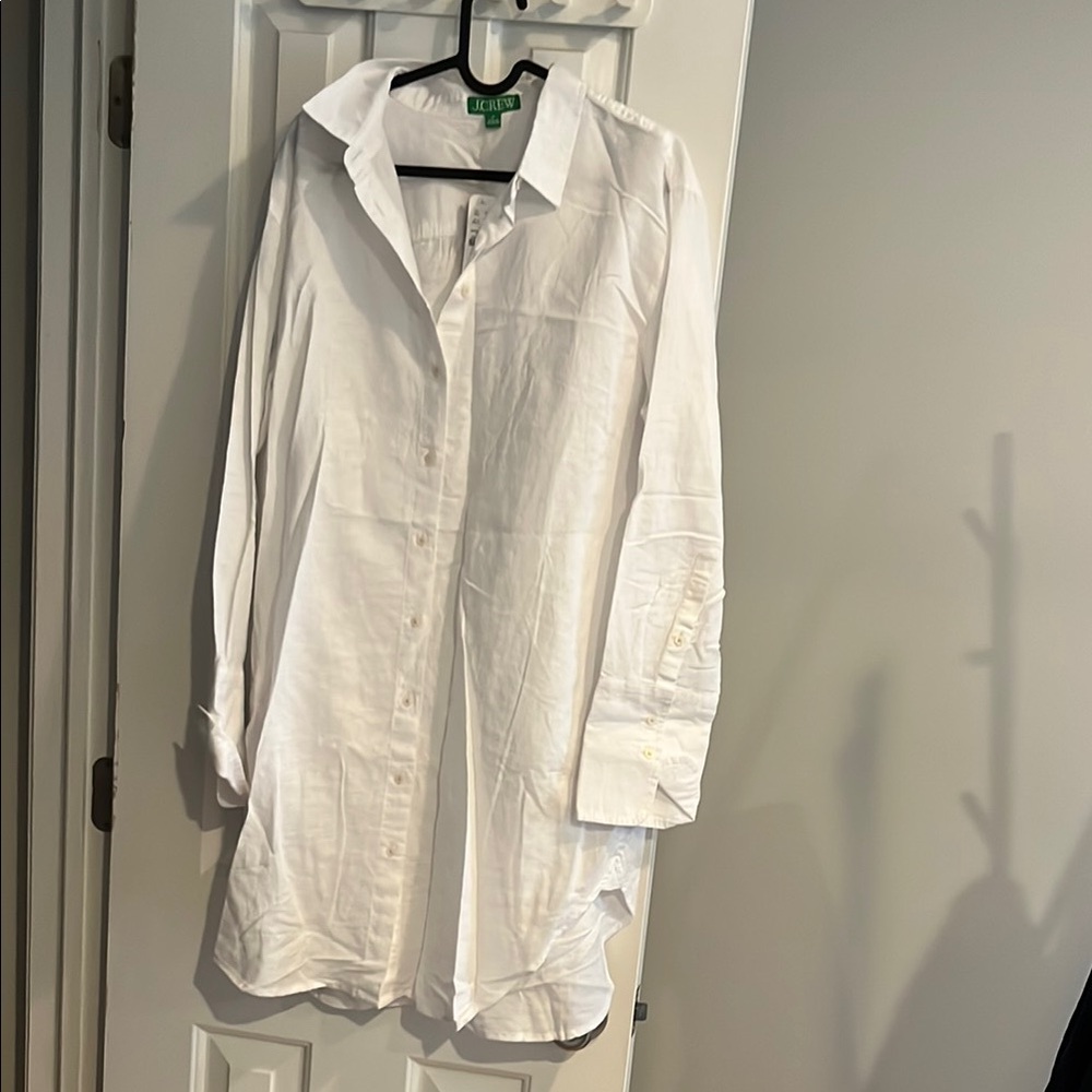 J. Crew White Mini Dress